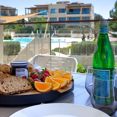 Brand New Stunning With Pool Views, Dionysus Village, Aphrodite Hills Apartment