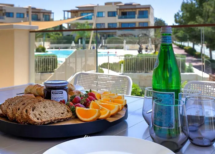 Brand New Stunning With Pool Views, Dionysus Village, Aphrodite Hills Lägenhet